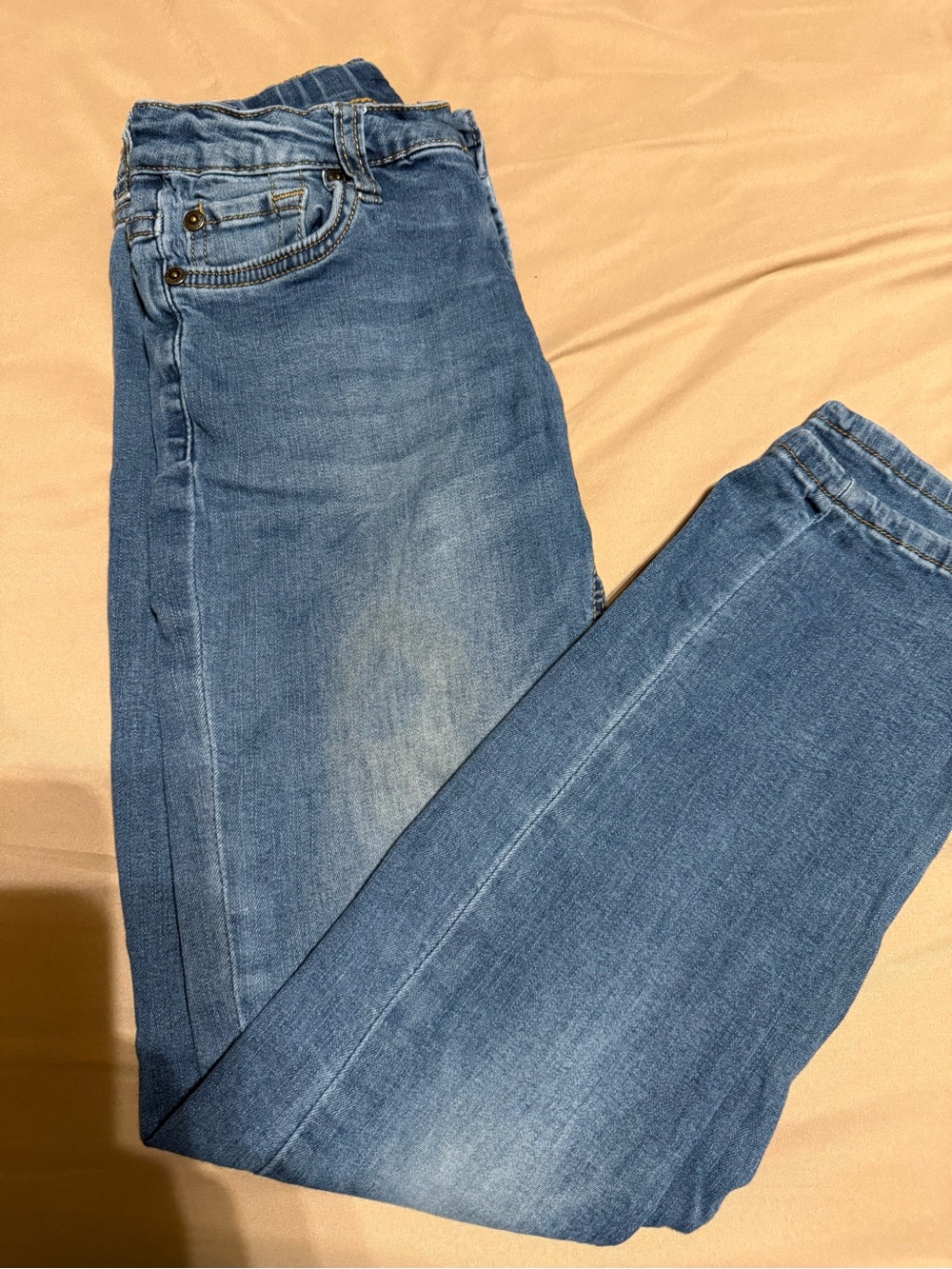 7 For All Mankind Kids Blue Denim Jeans